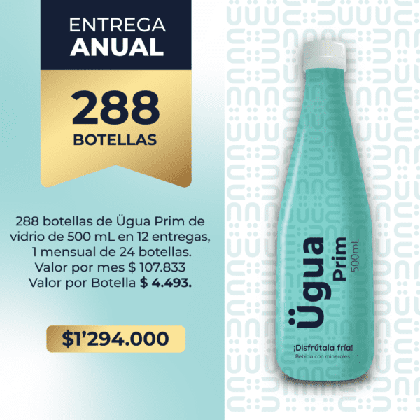 Suministro anual ÜGUA Prim.