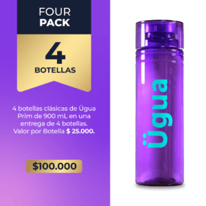 Suministro Four-Pack 900 mL Morada ÜGUA Prim.
