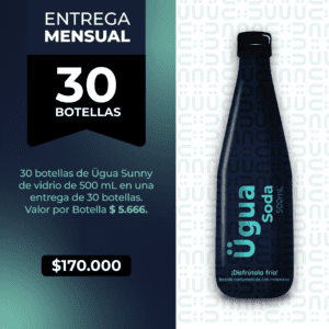 Suministro mensual 30 botellas ÜSoda